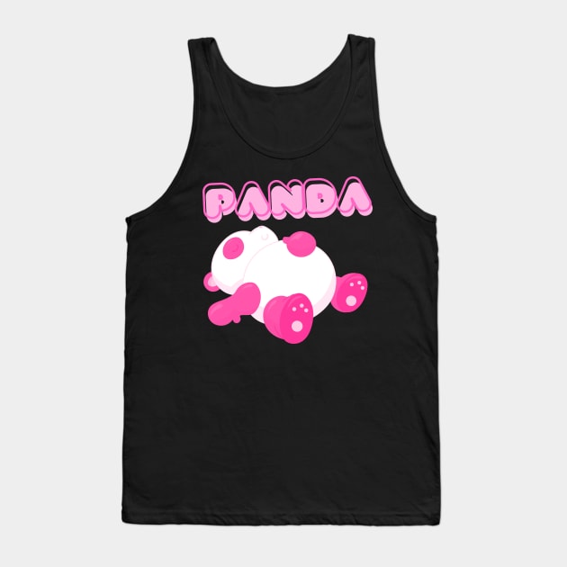 Sleeping panda Tank Top by P-ashion Tee